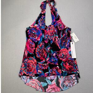 Magicsuit Women's Sonic Blooms Sophie Underwire Tankini Top black multi 14 $128
